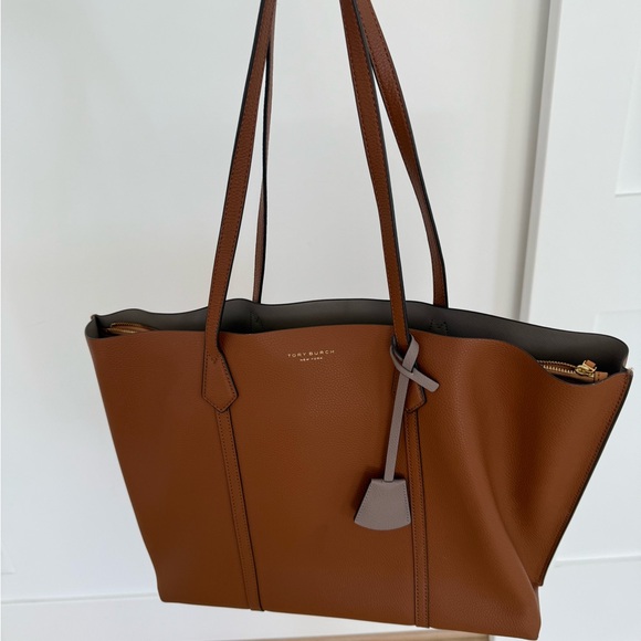 Tory Burch Perry Leather Tote - Picture 10 of 10